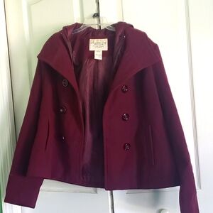 American Rag maroon coat- XL